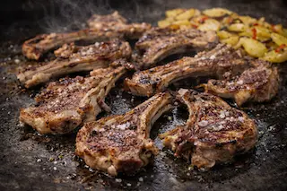 Chuletas de lechal ( Riaza)