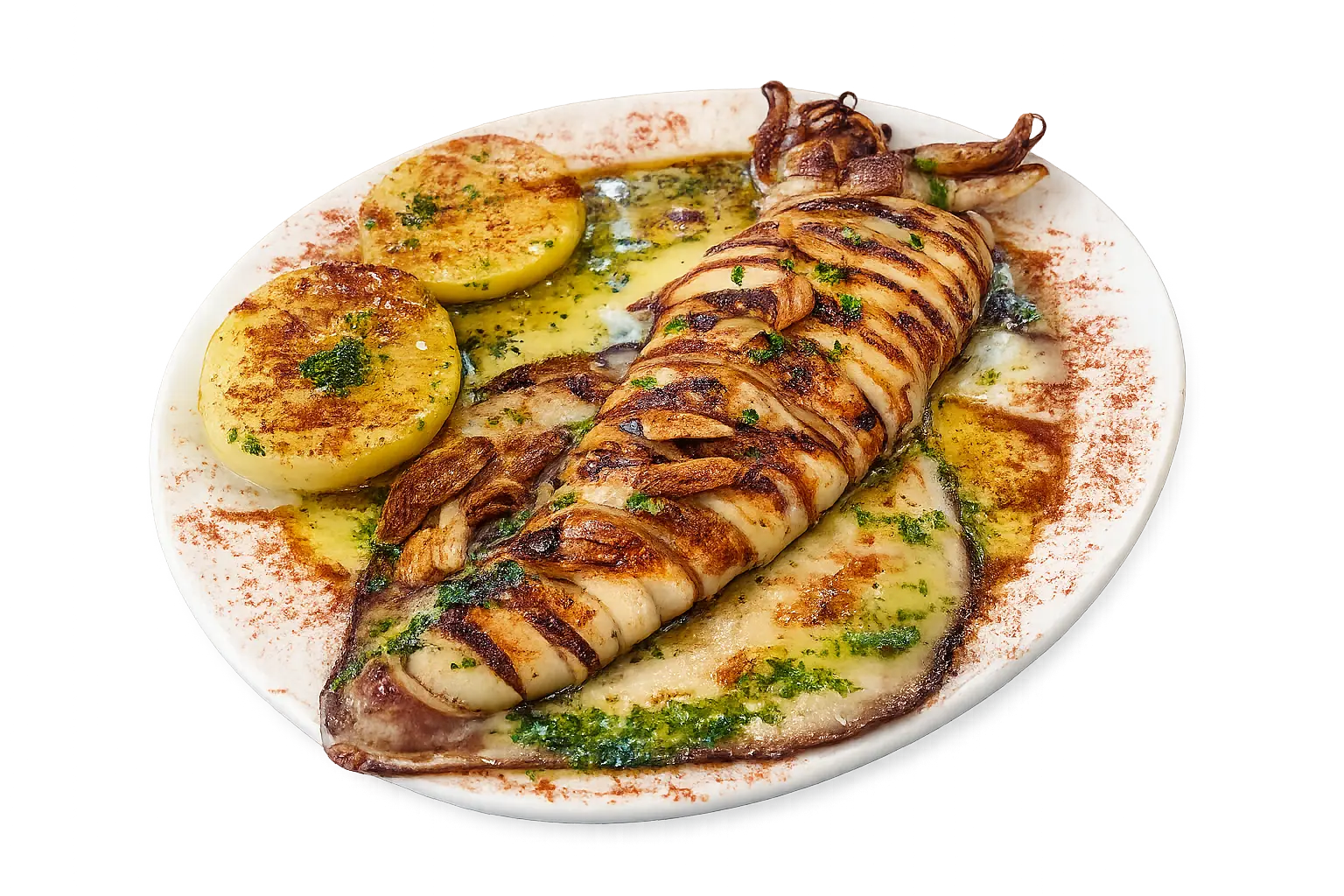 Calamar Gallego Plancha